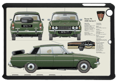 Rover P6 3500 (Series II) 1970-77 Small Tablet Covers